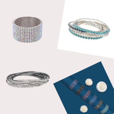 Rhinestone-Stretch-Bracelet